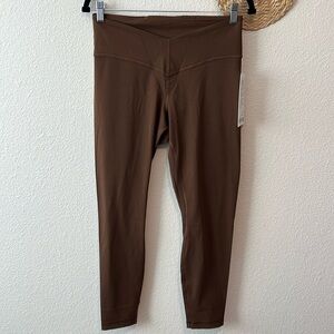 NEW Lululemon Sold Out Align V-Waist Pant 25” - Java - Size 10